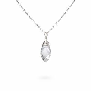 N2117 Clear Quartz Necklace